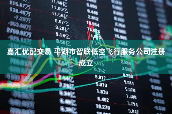 嘉汇优配交易 平湖市智联低空飞行服务公司注册成立