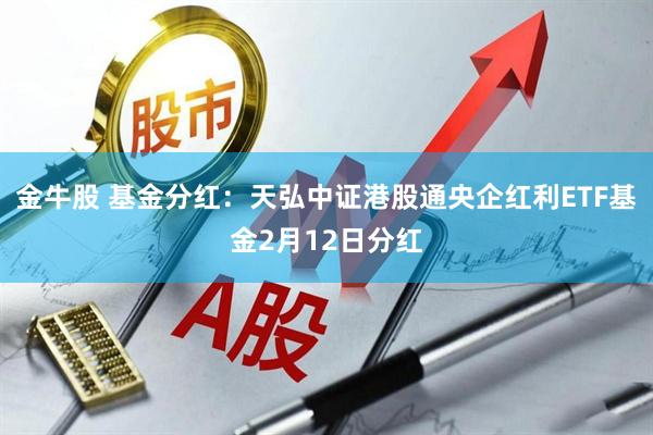 金牛股 基金分红：天弘中证港股通央企红利ETF基金2月12日分红